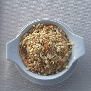 Tulum Peyniri ve Cevizli Erişte